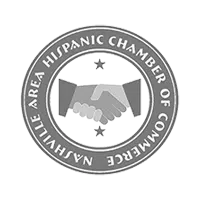 Nashville Hispanic Chamber of Commerce Logo - Grayscale