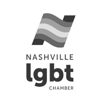 Nashville LGBT Chamber Logo - Grayscale