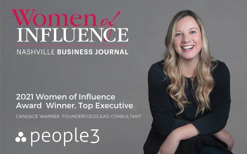 Dr Candace Warner selected as Nashville Business Journals 2021 Women of Influence Recipient