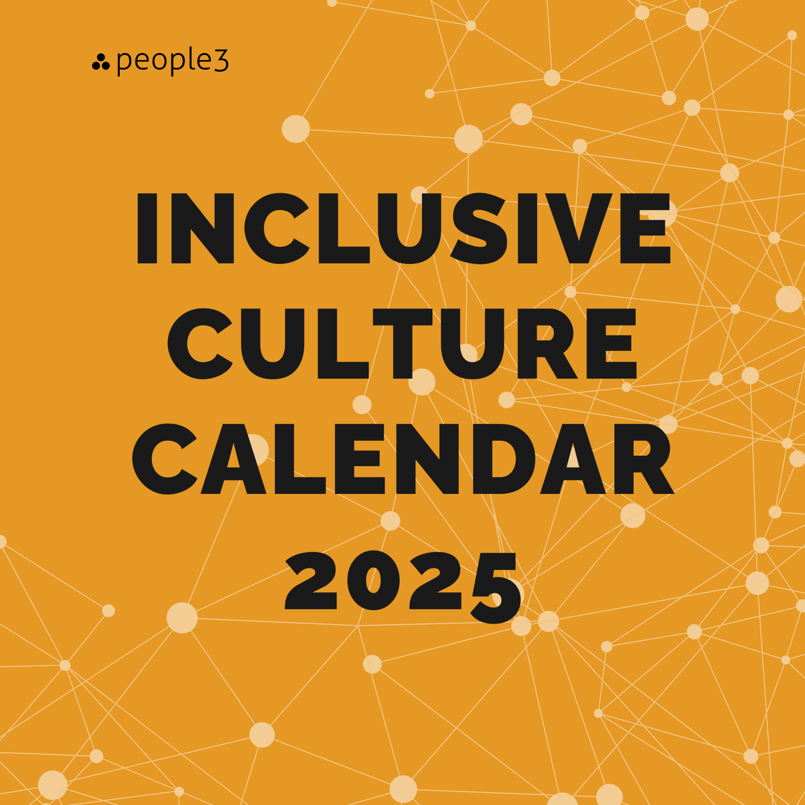 2025 inclusive culture calendar